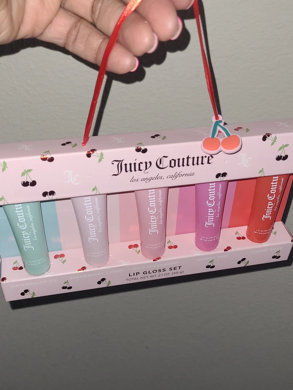 Juicy Couture Assorted Pastel & Coral Lip Gloss Set